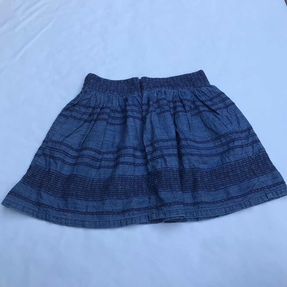 American Eagle Light Denim Skirt Size 0